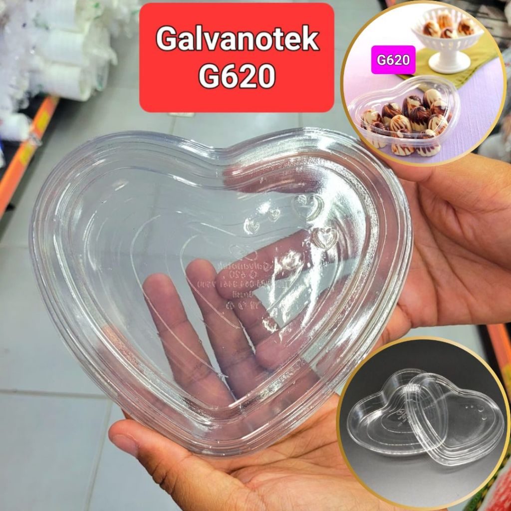 Embalagem Um Doce Coração 260 ml G620 Galvanotek Trufas Docinho Brigadeiro 20 30 40 50 Unidades